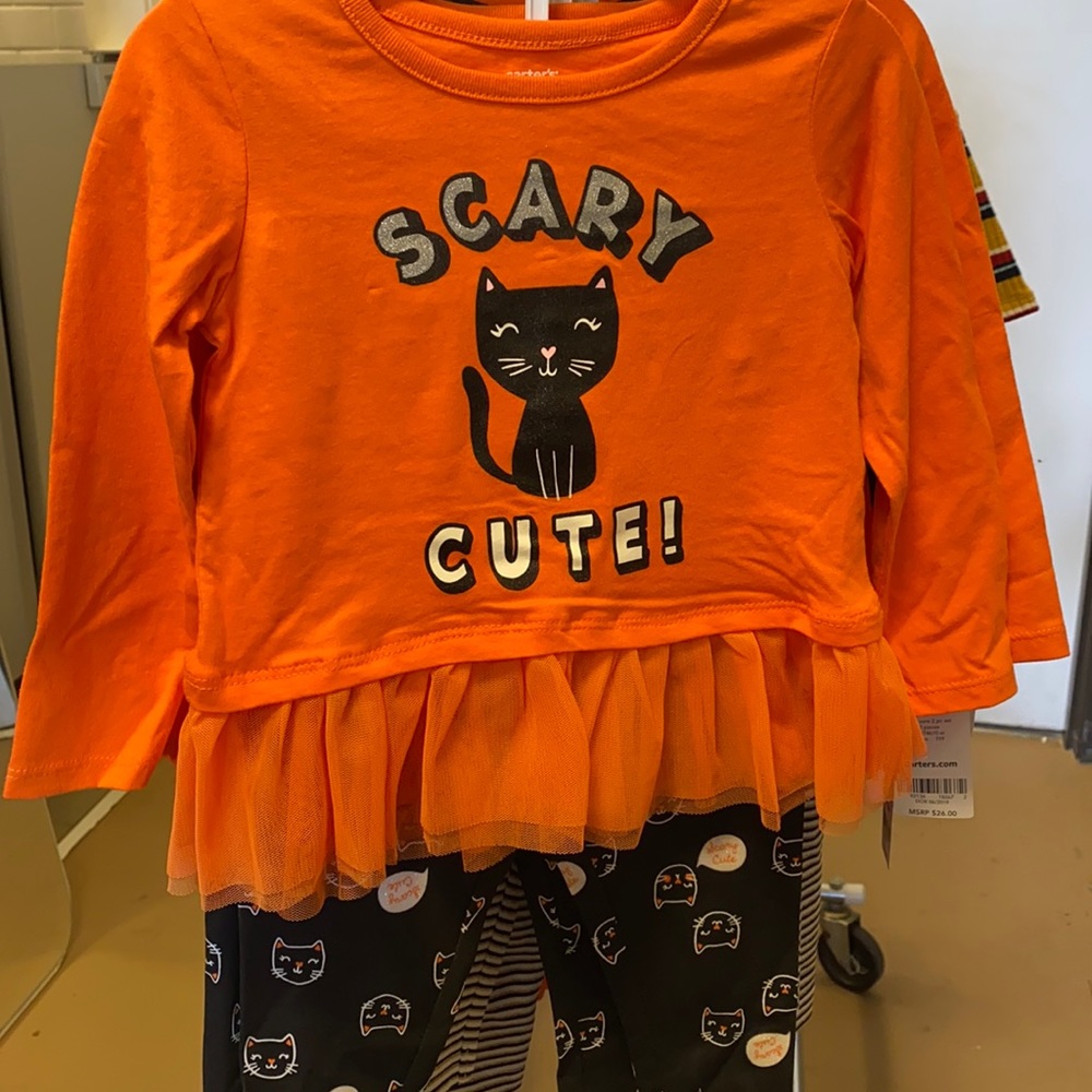 CARTER’S 24M (28-30lbs) 2pc Halloween Outfit